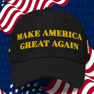 Gold MAGA Hat