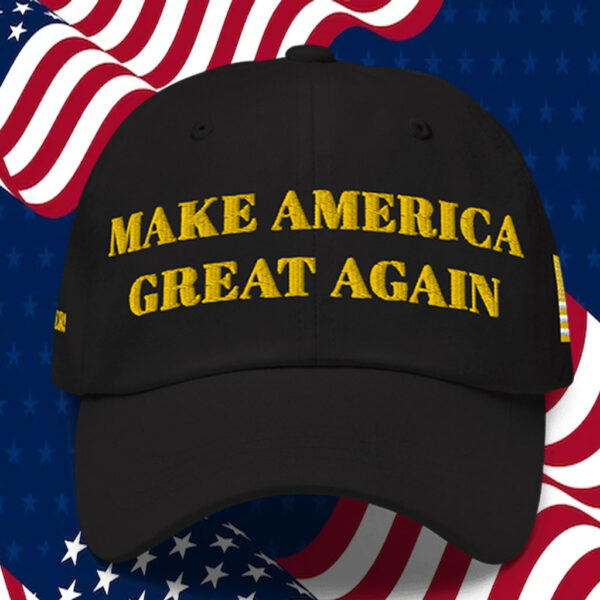 Gold MAGA Hat