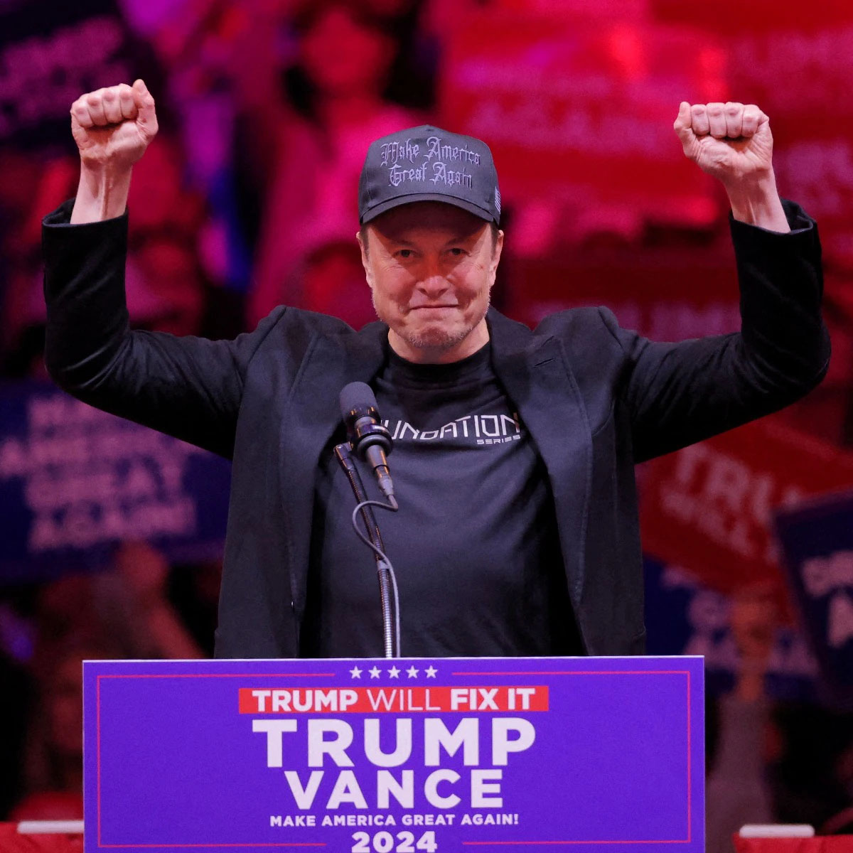 Gothic MAGA Hat Cap