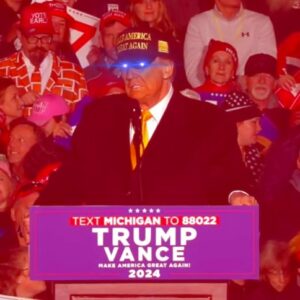TRUMP DARK AND GOLD MAGA HAT