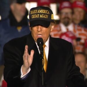 TRUMP DARK GOLD MAGA HAT