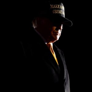 TRUMP GOLD MAGA - DARK MAGA HAT