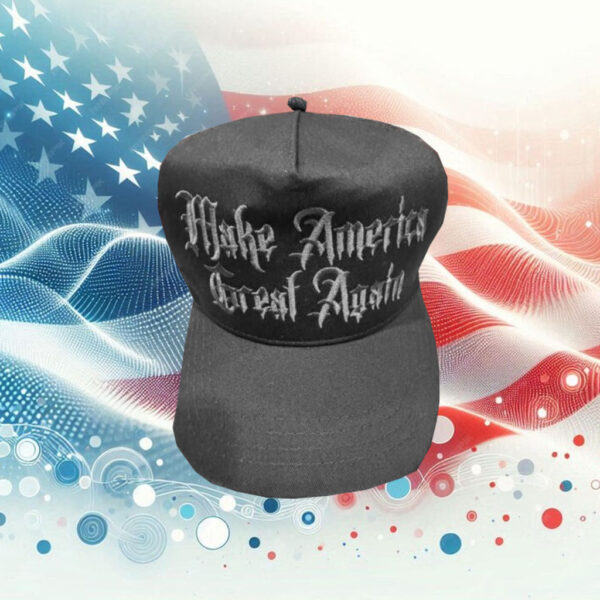 Dark Gothic MAGA hat