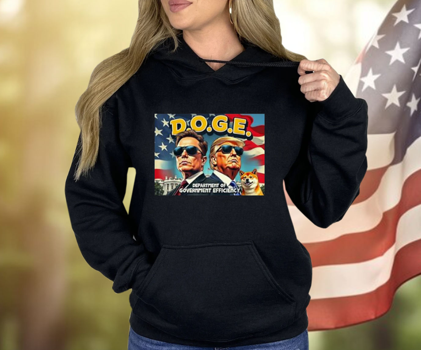 DOGE Department Of Government Efficiency Trump Elon Shirt