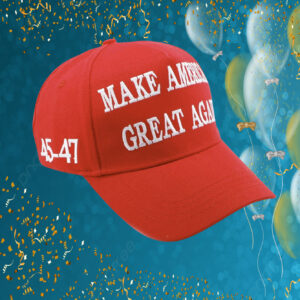 Donald Trump 45-47 Never Surrender MAGA Hat