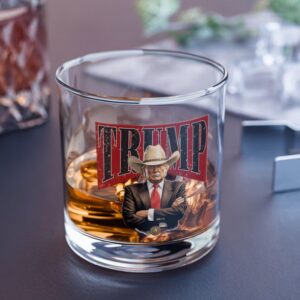 Donald Trump Maga 47 President Glass