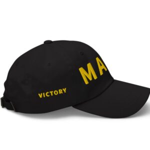 Gold MAGA Victory Hat