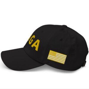 Gold MAGA Victory Hat