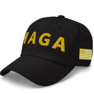 Gold MAGA Victory Hat