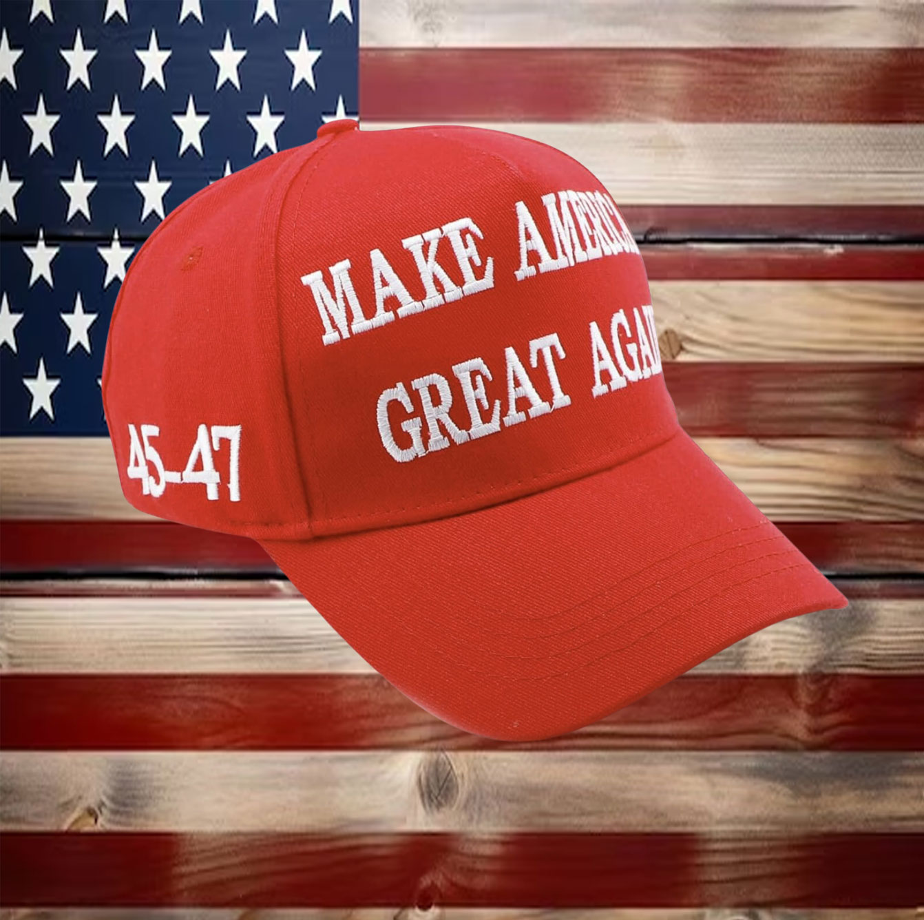 Trump 45-47 MAGA Hat