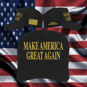 Trump Again Won - Gold Dark Maga Hat