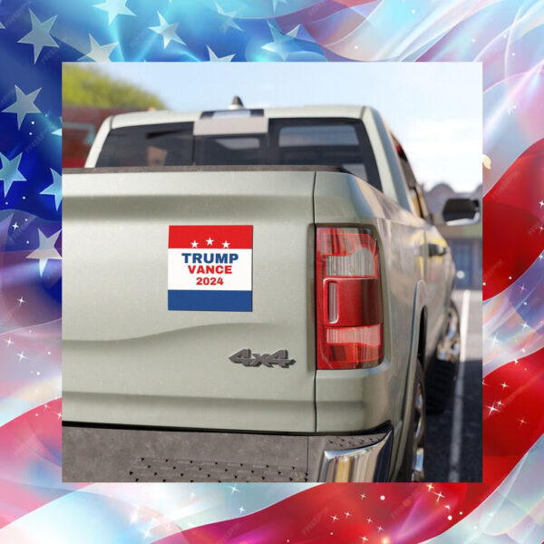 Trump Vance 2024 Car Magnet - Pro Trump 2024