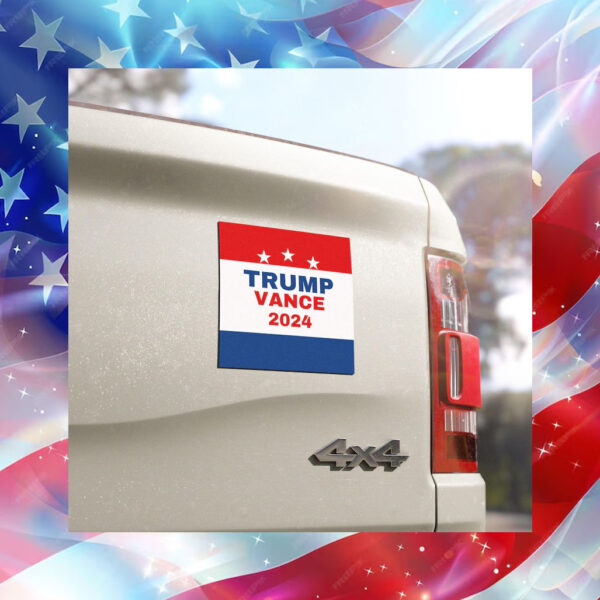 Trump Vance 2024 Car Magnet - Pro Trump 2024