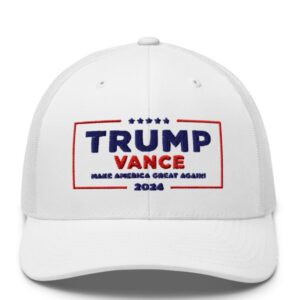 Trump Vance Maga Trucker Cap