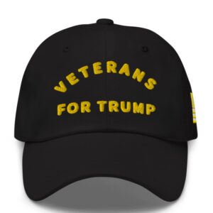 Veterans For Trump 2024 Hat