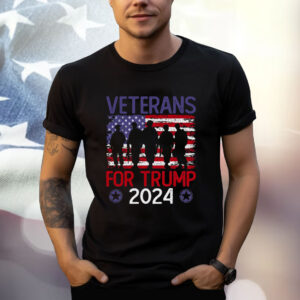 Veterans For Trump 2024 T-Shirt