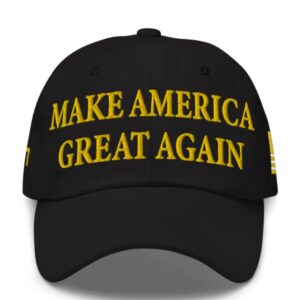Victory! Black Dark 45-47 MAGA Hat