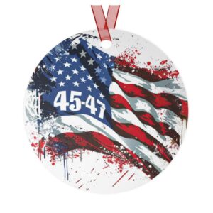Trump 45th - 47th Ornament