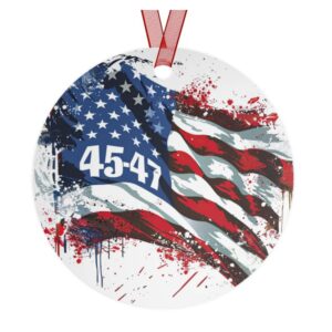 Trump 45th - 47th Ornament