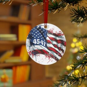 Trump 45th - 47th Ornament