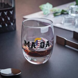 MAGA Trump Whiskey Glass