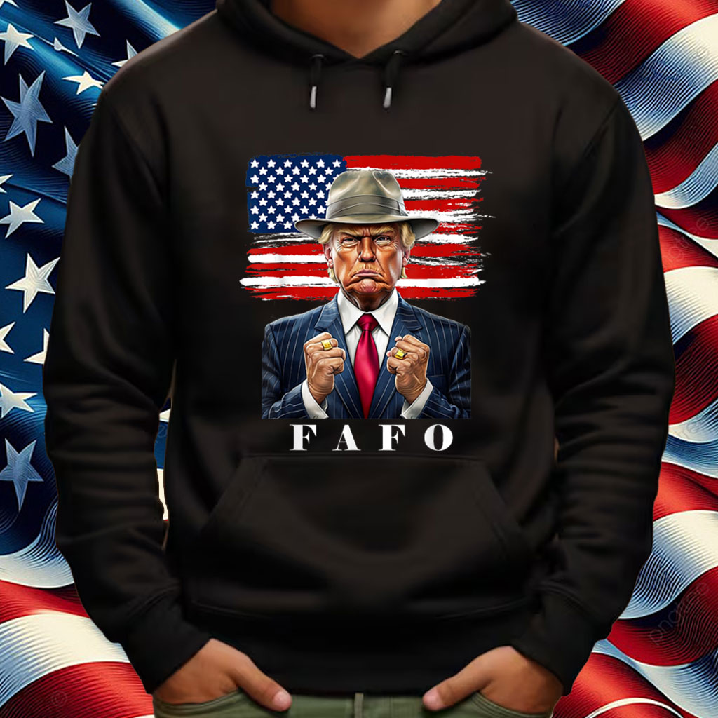 Trump FAFO F Around Find Out Vintage American Flag Shirt