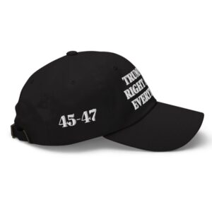 Trump Was Right About Everything Classic Dad Hat