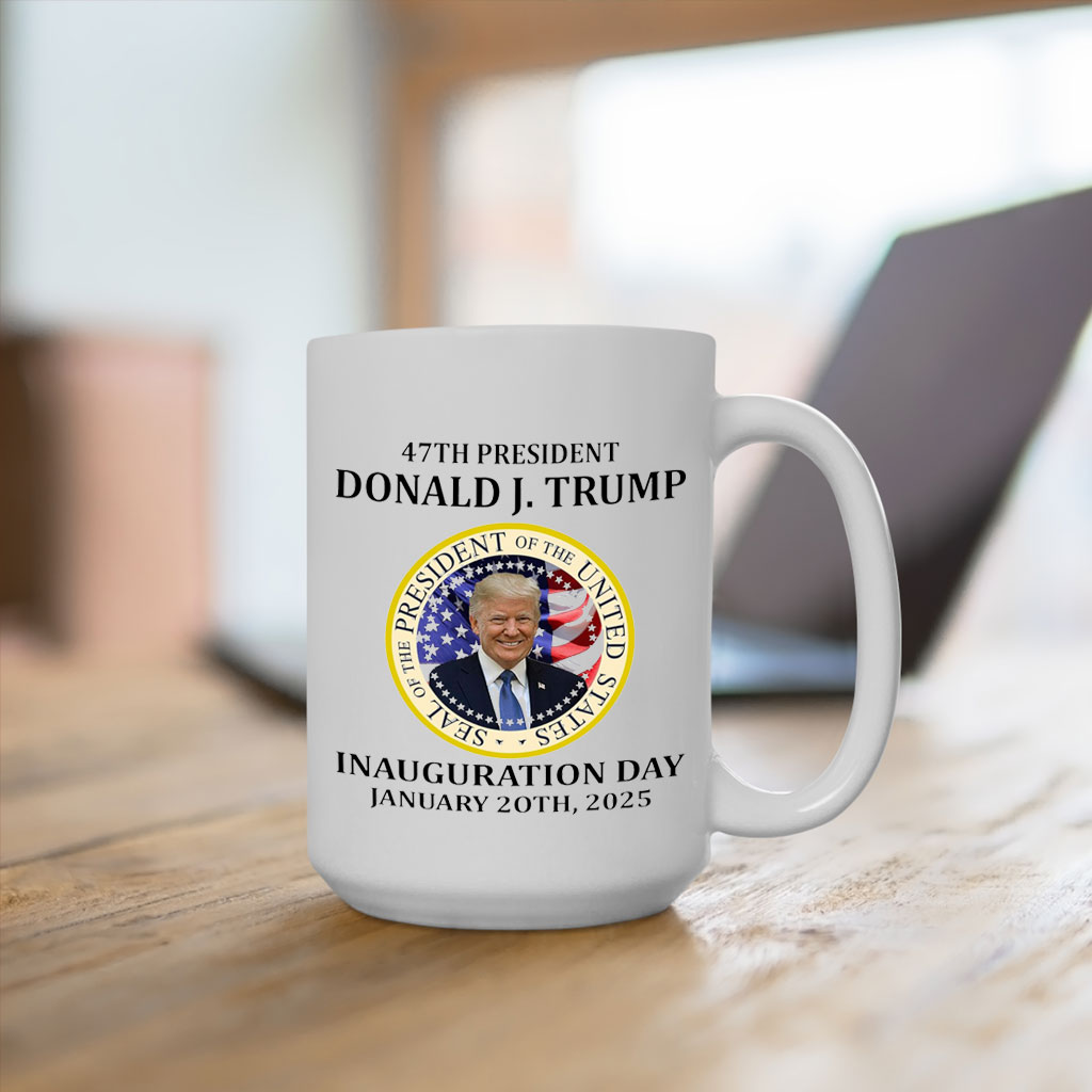Donald Trump Inauguration January 20th 2025 Vance Novelty Mug