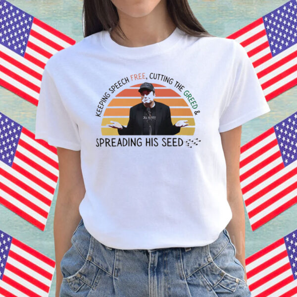 Funny Elon Musk Shirt DOGE Shirt Meme Free Speech, Dogecoin Tesla Trump 2025