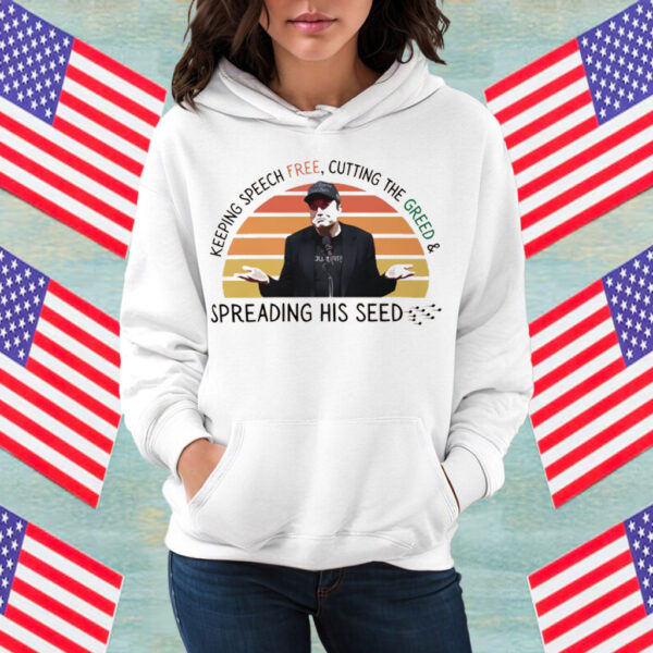 Funny Elon Musk Shirt DOGE Shirt Meme Free Speech, Dogecoin Tesla Trump 2025