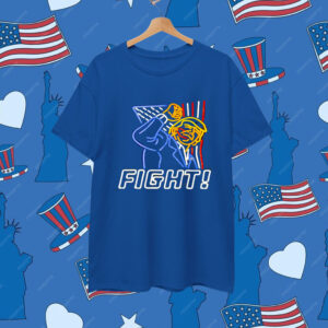 Trump Fight Neon Sign T-Shirt