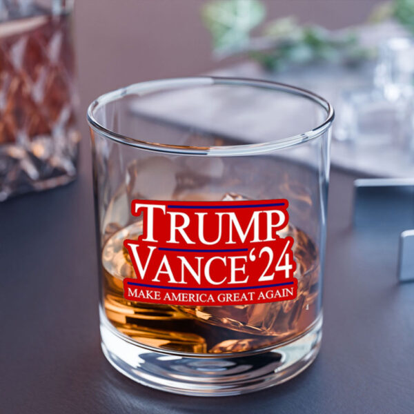 Trump - Vance 2025 Whiskey Glass
