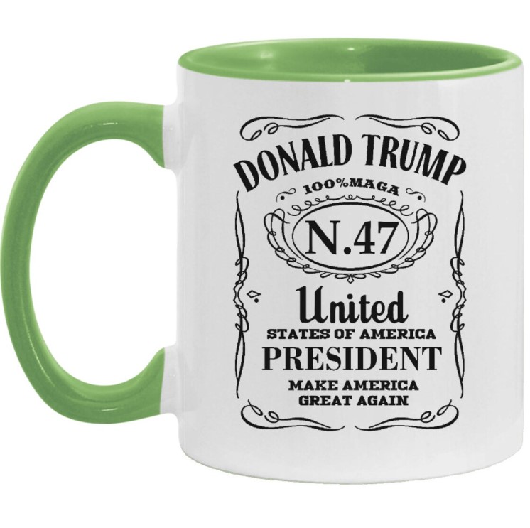 Donald Trump Maga n. 47 United States of America president coffee mug