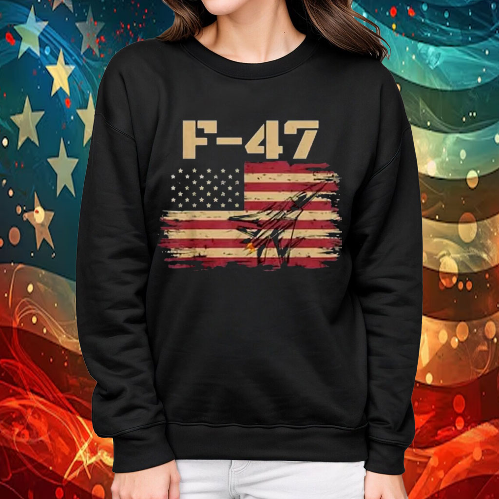F-47 Jet Make American Great Again Shirt, F-47 Air Force Fighter Jet T Shirt