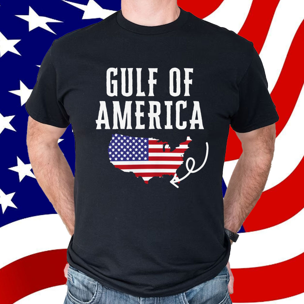 Gulf of America Shirt, Funny Gulf of Mexico USA Shirt