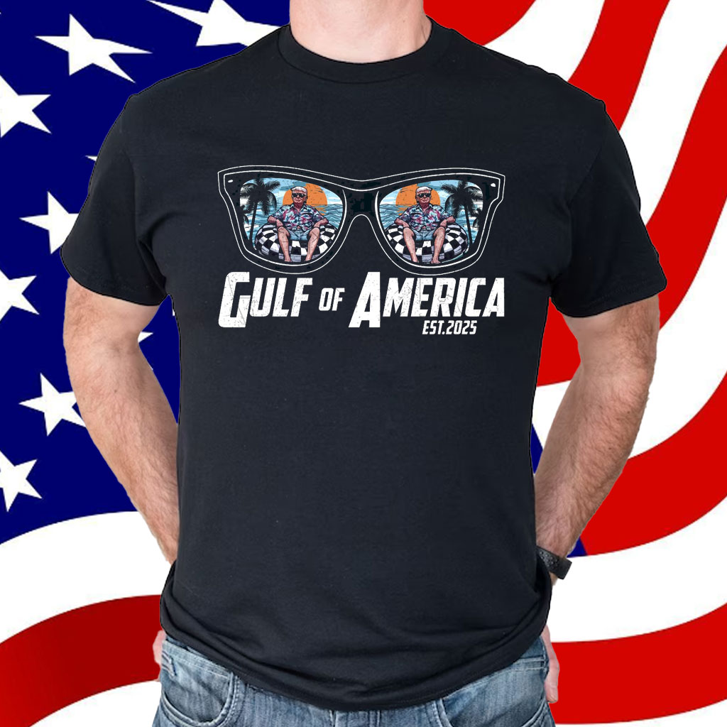 Retro Gulf Of US America Est 2025 Shirt