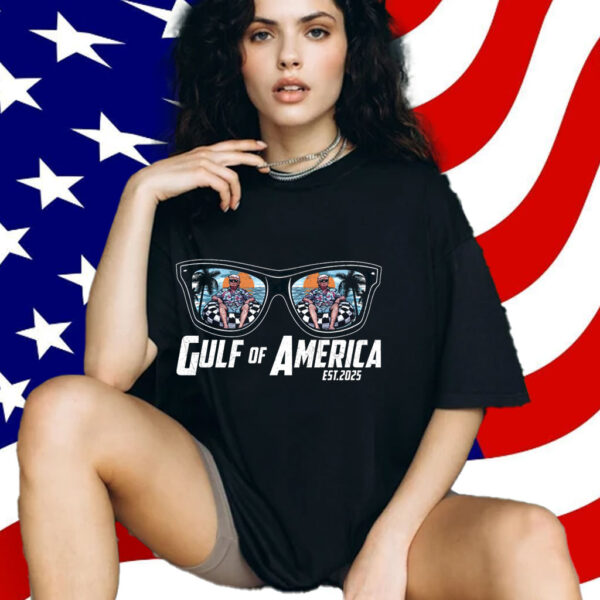 Retro Gulf Of US America Est 2025 Shirt