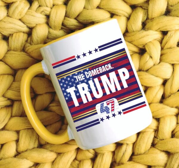 Trump The Comeback Fathers Day Mug 47th President 2025 Mug