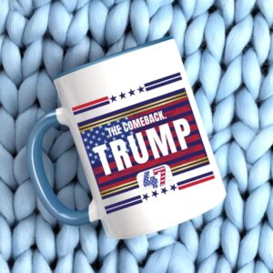 Trump The Comeback Fathers Day Mug 47th President 2025 Mug