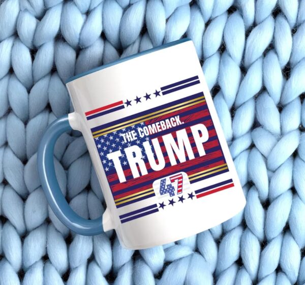 Trump The Comeback Fathers Day Mug 47th President 2025 Mug