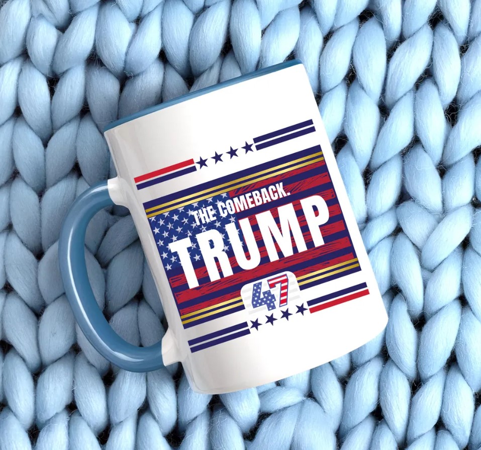 Trump The Comeback Fathers Day Mug 47th President 2025 Mug