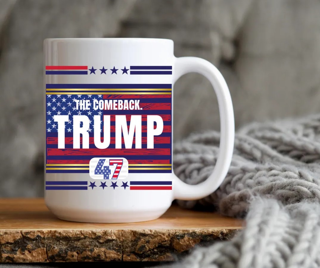 Trump The Comeback Fathers Day Mug 47th President 2025 Mug