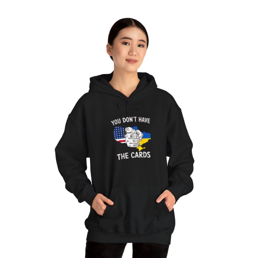 You Dont Have The Cards Trump Zelensky Hoodie Shirt