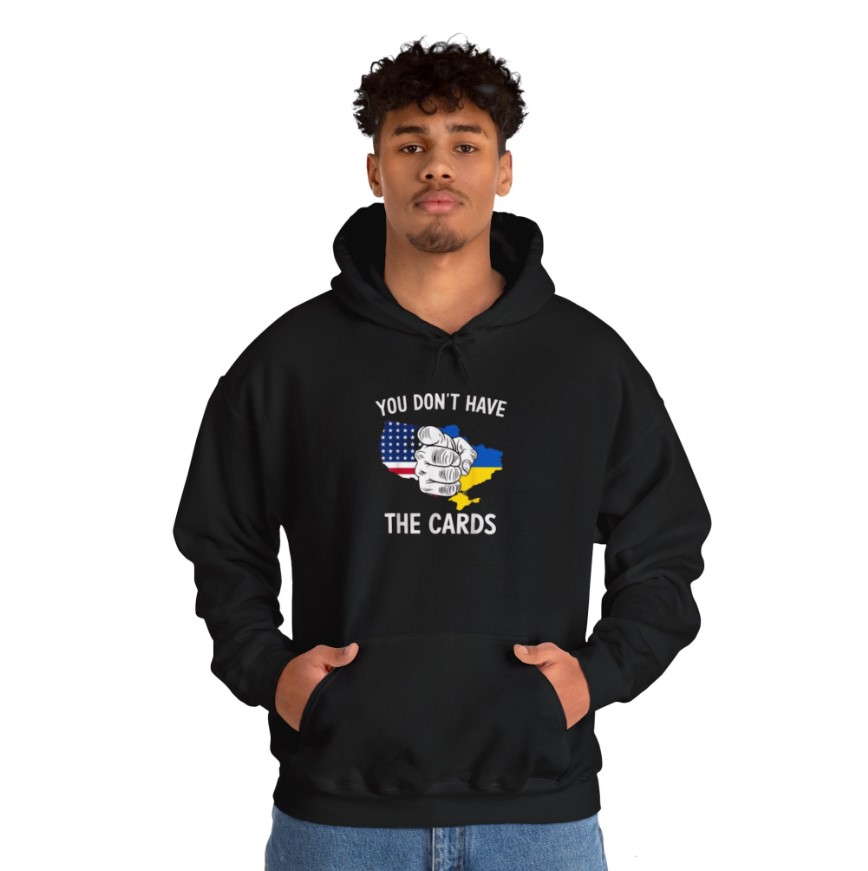 You Dont Have The Cards Trump Zelensky Hoodie Shirt