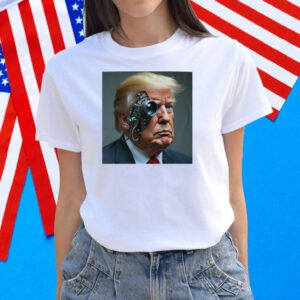 Futuristic portrait of President Trump Shirt