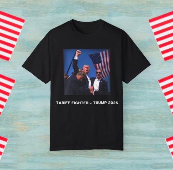 Tariff Fighter – Trump 2025 America First, Always T-Shirt