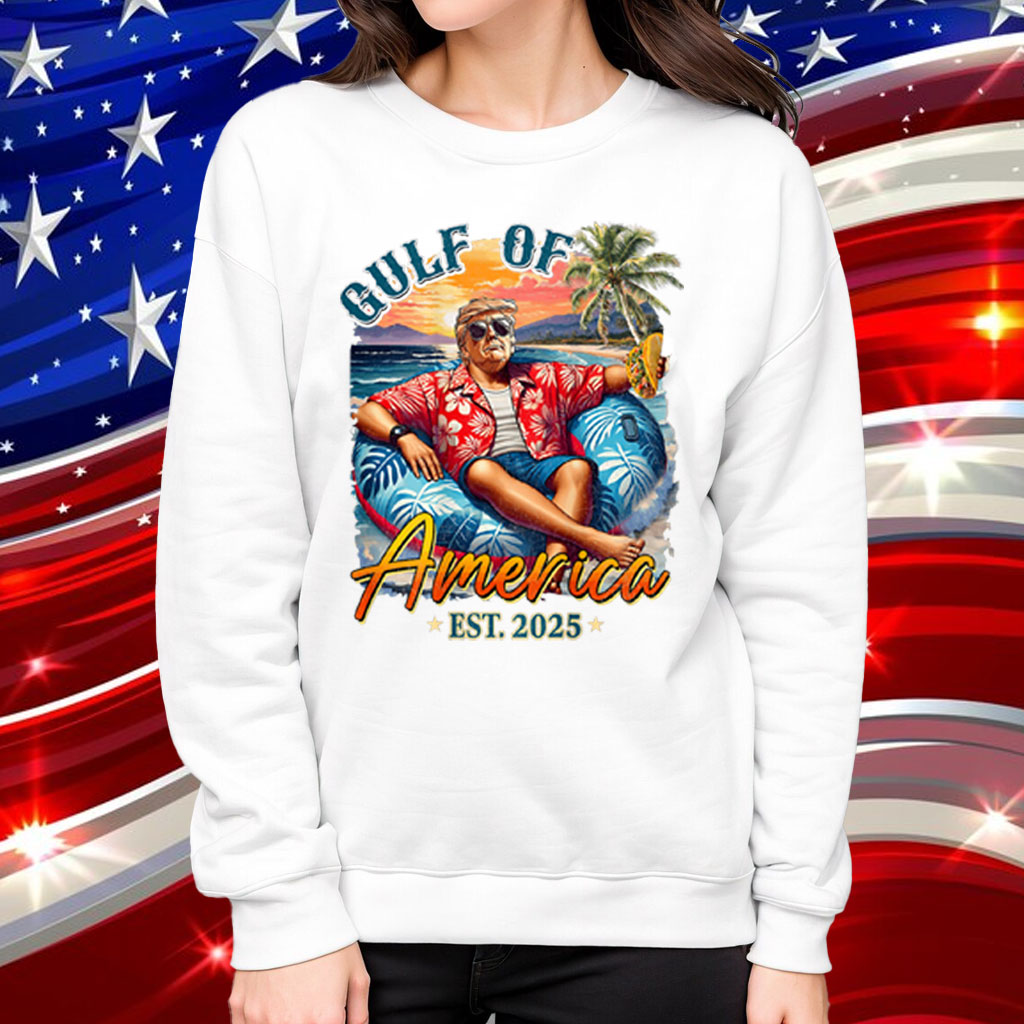 Trump Shirt Gulf Of Us America Est 2025 Shirt