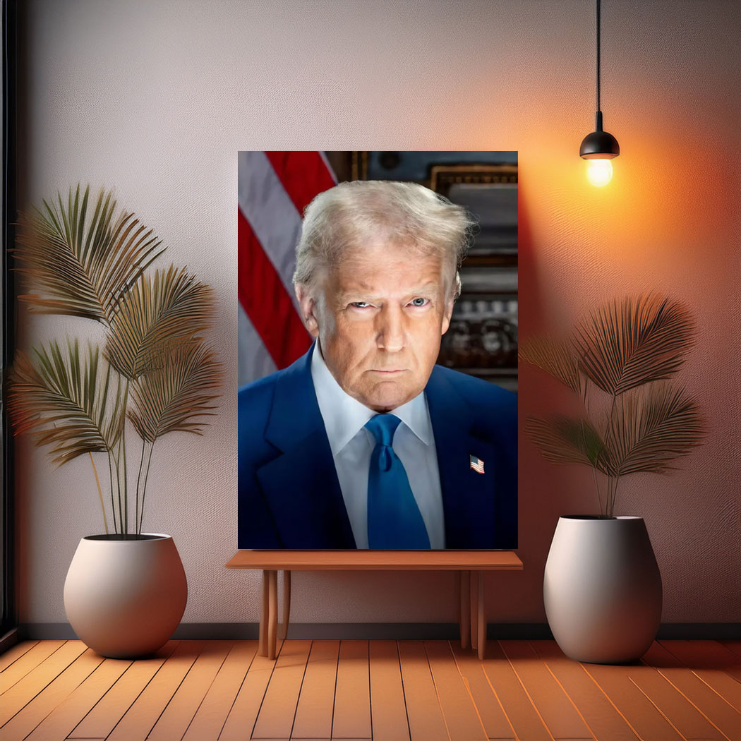 Donald Trump Official Portrait 2025 Poster