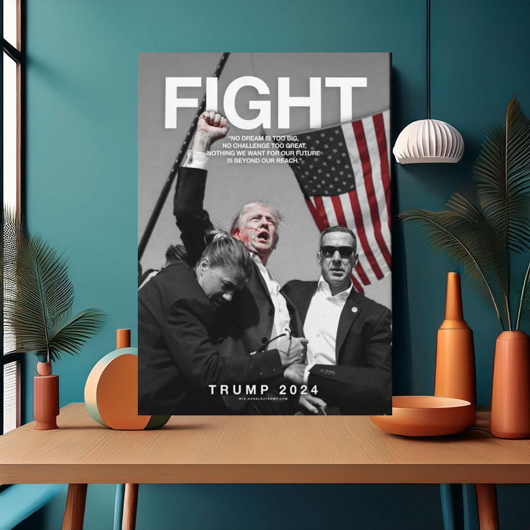 Donald Trump Post Assassination Attempt Poster