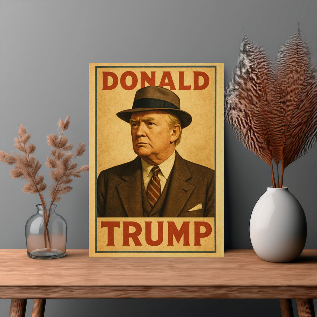 Donald Trump Vintage Retro Poster